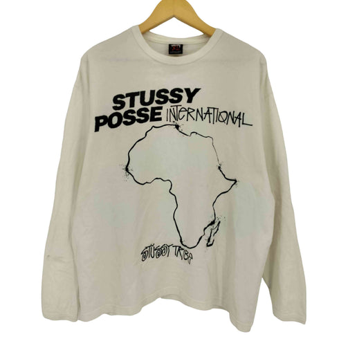ステューシー Stussy Posse International Tribe L/S Tee メンズ import:XL