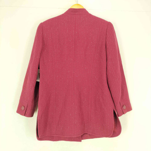 ジバンシィ GIVENCHY 80S ラメ糸 マオカラージャケット レディース JPN:42