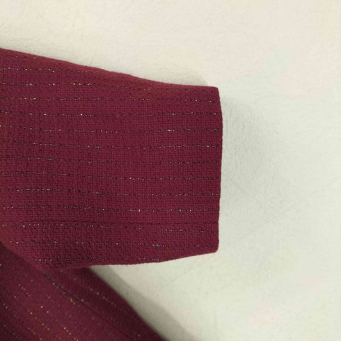 ジバンシィ GIVENCHY 80S ラメ糸 マオカラージャケット レディース JPN:42