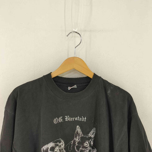 フルーツオブザルーム FRUIT OF THE LOOM USA製 O.G.BIERSTADT クルーネックTシャツ メンズ import:XL