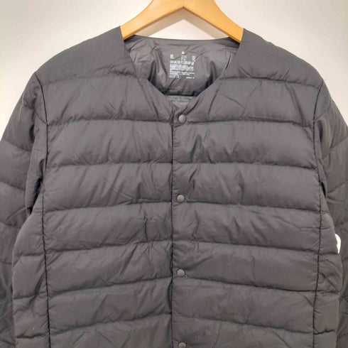 ムジルシリョウヒン 無印良品 2024AW 軽量ダウンノーカラージャケット(帯電防止裏地) メンズ JPN:M