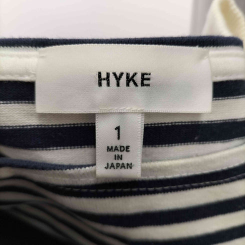 ハイク HYKE ボーダーカットソー レディース JPN:1