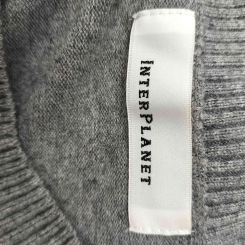 INTER PLANET フリルシャツニット レディース FREE
