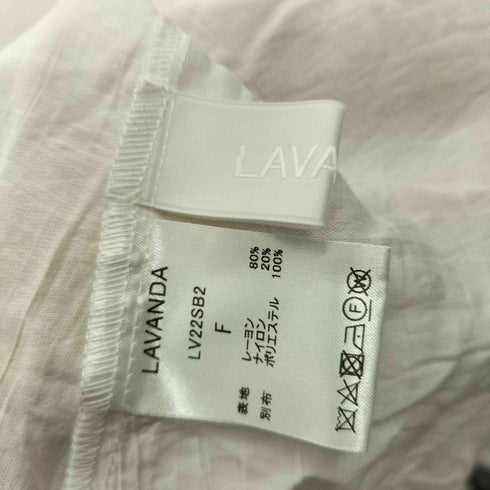 LAVANDA フリルボウタイシャツ レディース FREE