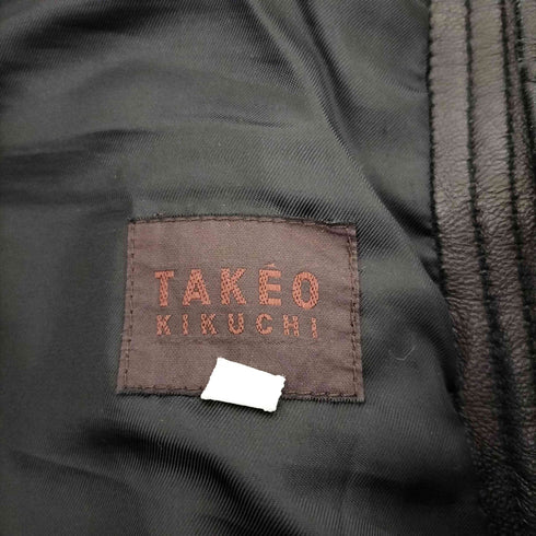 タケオキクチ TAKEO KIKUCHI レザーパンツ メンズ JPN:L