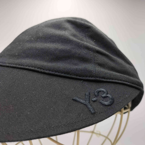 ワイスリー Y-3 スナップ ボタン ベルト ロゴ 刺繍 4パネル キャップ アンパイア キャップ メンズ OSFW