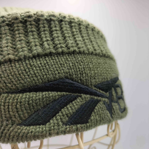 リーボック Reebok コラボ ロゴ 刺繍 ニット キャップ ビーニー レディース