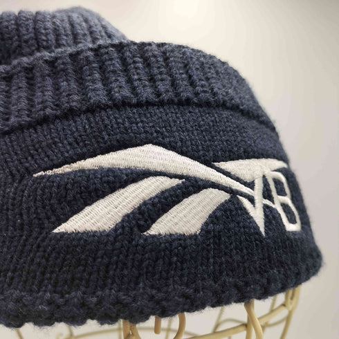 リーボック Reebok コラボ ロゴ 刺繍 ニット キャップ ビーニー レディース
