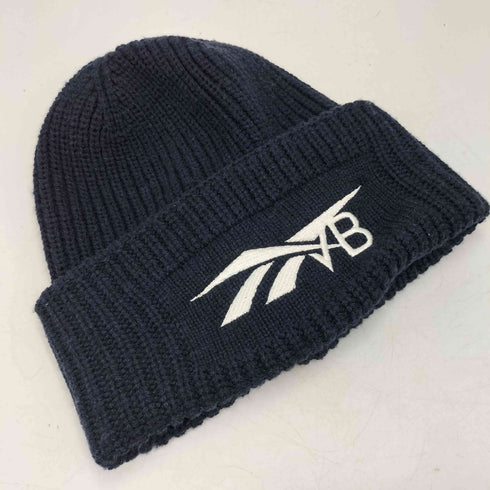 リーボック Reebok コラボ ロゴ 刺繍 ニット キャップ ビーニー レディース