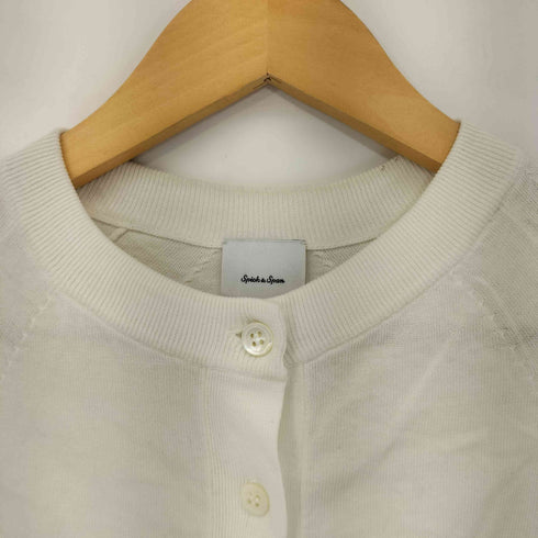 スピックアンドスパン Spick and Span ICECOTTON クルーネックカーディガン レディース