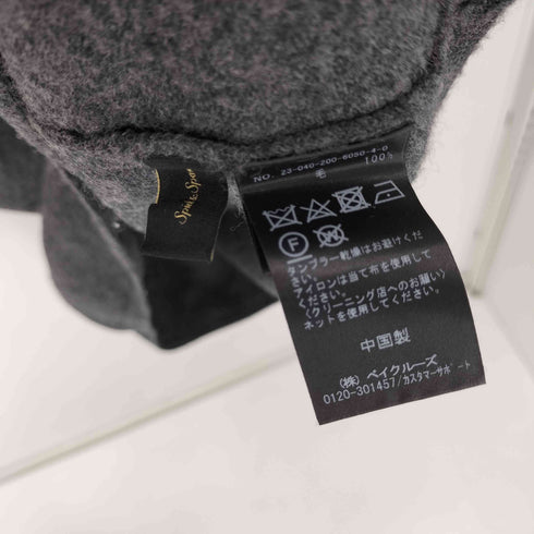スピックアンドスパン Spick and Span 縮絨 ワンピース レディース FREE