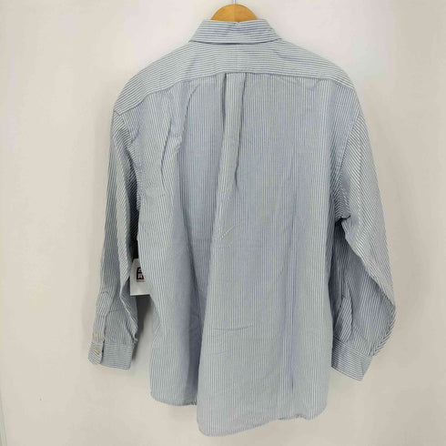 ポロバイラルフローレン Polo by RALPH LAUREN THE BIG SHIRT ポニー刺繍 ストライプボタンダウンシャツ メンズ M