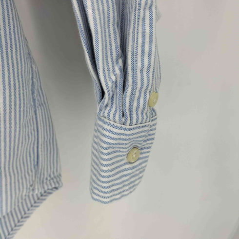 ポロバイラルフローレン Polo by RALPH LAUREN THE BIG SHIRT ポニー刺繍 ストライプボタンダウンシャツ メンズ M
