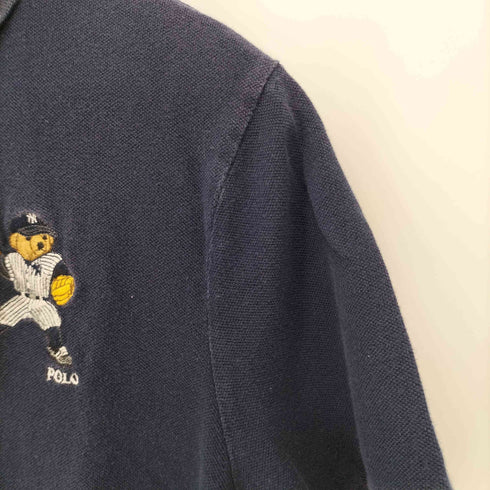 ポロバイラルフローレン Polo by RALPH LAUREN NY ポロベア刺繍 半袖ポロシャツ メンズ SP