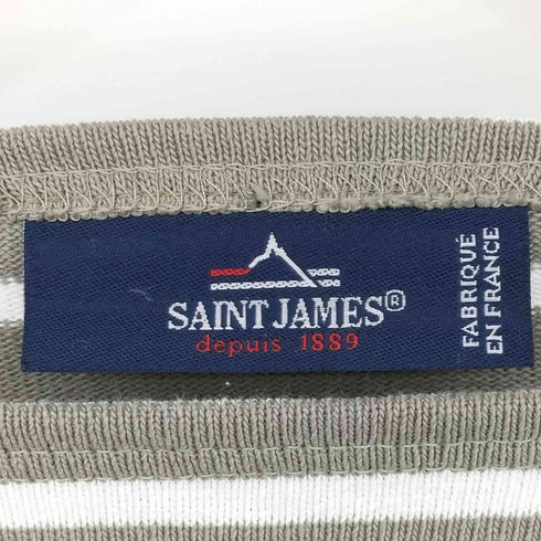 セントジェームス SAINT JAMES ボートネック ボーダー バスクシャツ メンズ US:36