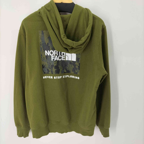 ザノースフェイス THE NORTH FACE Box NSE Pullover Hoodie ロゴプリントプルオーバーパーカー never stop exploring メンズ JPN:L