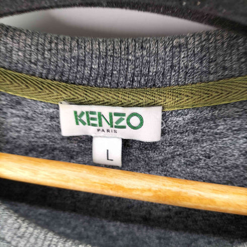 ケンゾーパリス KENZO PARIS TIGER CLASSIC SWEATSHIRT タイガー刺繍クルーネックスウェットプルオーバー 虎 メンズ JPN:L