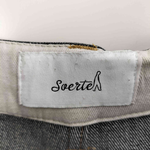 ソエルテ soerte Wide straight denim pants メンズ 3