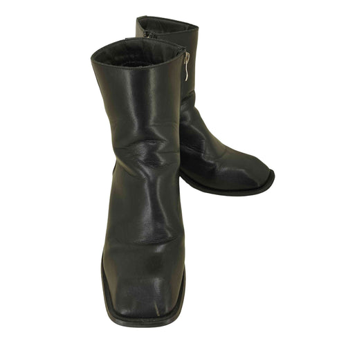 ソエルテ soerte Square toe leather boots メンズ 43