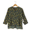 ノンブルアンペール NOMBRE IMPAIR water color flower blouse ウォーターカラー フラワー ブラウス レディース FREE
