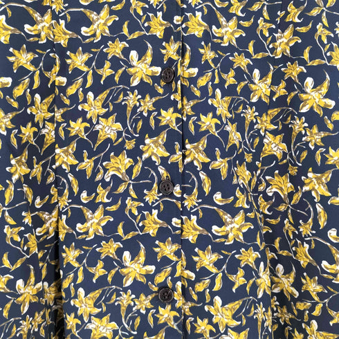 ノンブルアンペール NOMBRE IMPAIR water color flower blouse ウォーターカラー フラワー ブラウス レディース FREE