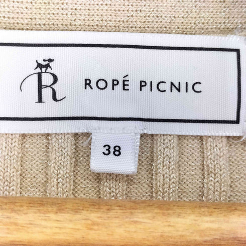 ロペピクニック Rope Picnic ボタンディテールラメプルオーバー レディース JPN:38
