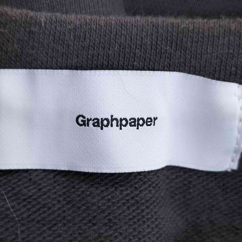 グラフペーパー Graphpaper Compact Terry Crew Neck コンパクト テリー クルーネックスウェット メンズ FREE