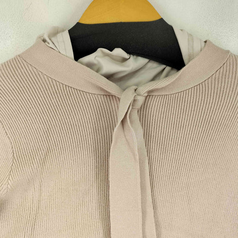 マジェスティックレゴン MAJESTIC LEGON クラシックボウタイニットワンピース レディース JPN:M