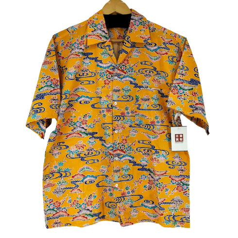 S/S 総柄シャツ メンズ 3L