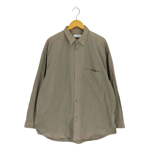 グラフペーパー Graphpaper Garment Dyed Poplin Shirt ガーメント ダイ ポプリンシャツ メンズ JPN:2
