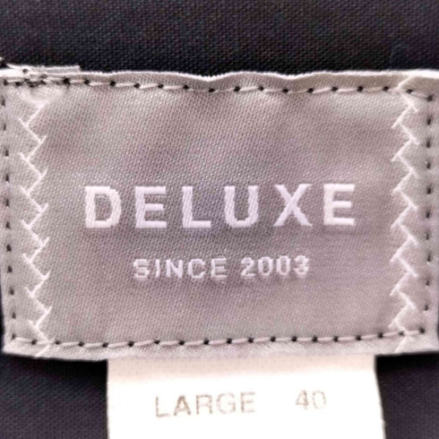 デラックス DELUXE オープンカラースナップシャツ メンズ 38