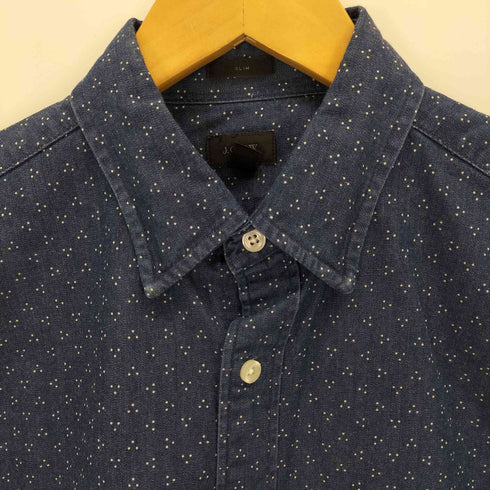 ジェイクルー J.CREW ドットデニムシャツ slim メンズ JPN:S