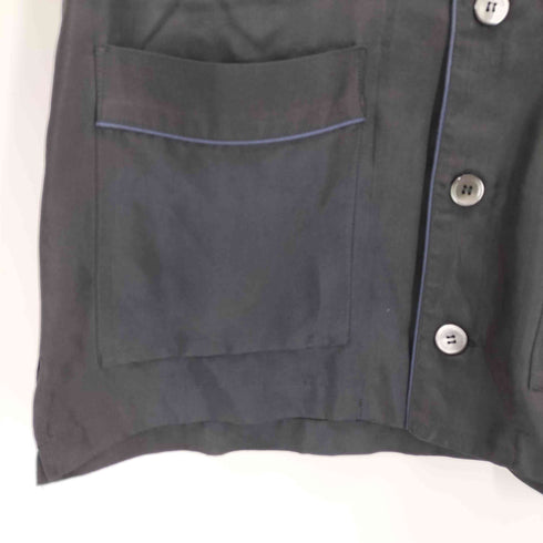 デラックス DELUXE パイピングシャツ メンズ 40