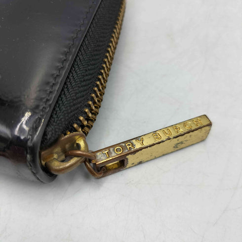 トリーバーチ TORY BURCH エナメル ロング ウォレット 長財布 レディース
