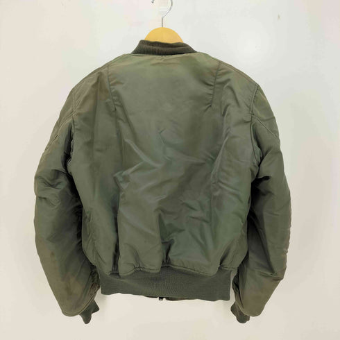 アルファインダストリーズ ALPHA INDUSTRIES USA製 SCOVILZIP TYPE B-15D 初期型 MA-1 フライトジャケット メンズ US:38