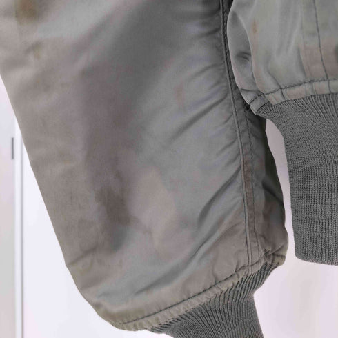アルファインダストリーズ ALPHA INDUSTRIES USA製 SCOVILZIP TYPE B-15D 初期型 MA-1 フライトジャケット メンズ US:38