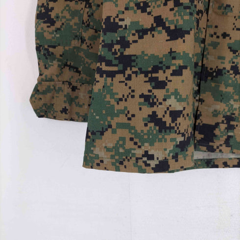 ユーエスエムシー USMC デザートマーパットジャケット BLOUSE DESERT MARPAT CAMOUFLAGE MCCUU デジカモ 米軍階級章 大佐ピンズ メンズ SMALL-REGULAR