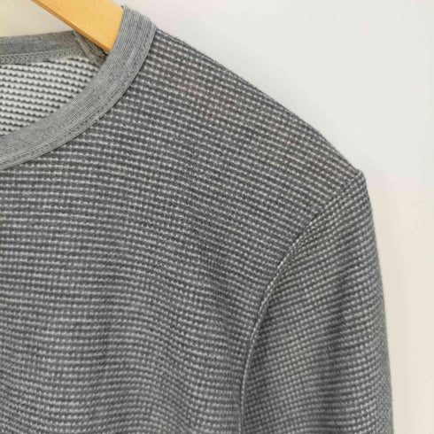 アルクフェニックス ALK PHENIX 素材切替 サーマル クルーネックTシャツ メンズ JPN:L