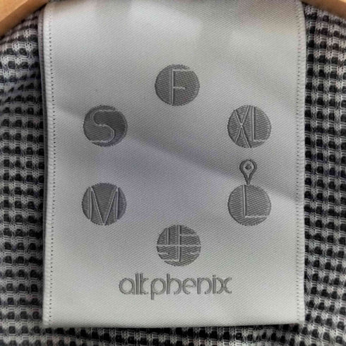 アルクフェニックス ALK PHENIX 素材切替 サーマル クルーネックTシャツ メンズ JPN:L