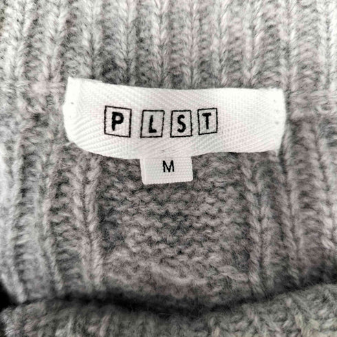 プラステ PLST ナイロン ウール ケーブル ニット レディース JPN:M