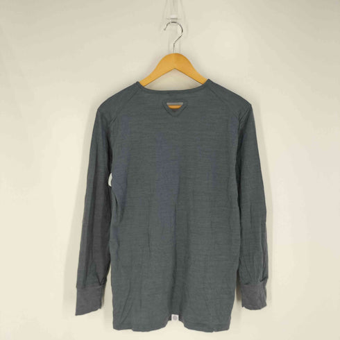 アルクフェニックス ALK PHENIX ラムウール Uネック ロングスリーブTシャツ メンズ JPN:M