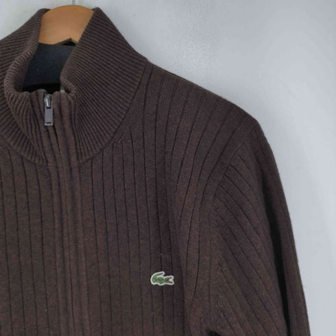ラコステ LACOSTE ワンポイント ドライバーズニット メンズ JPN:5