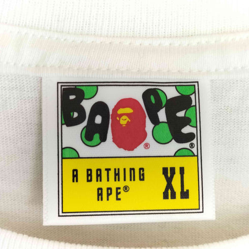 アベイシングエイプ A BATHING APE 20周年記念 SHARK ATTACK オリジナル SHARK CUSTOMIZE TEE メンズ JPN:XL