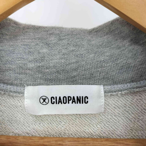 チャオパニック Ciaopanic 23SS ハーフジップスウェット メンズ JPN:L