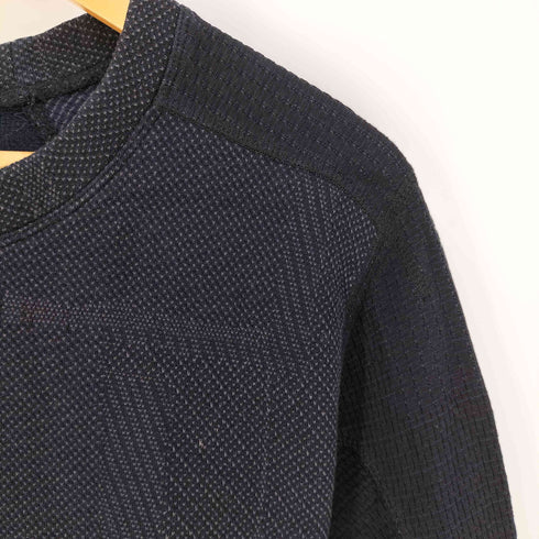 バイボレ BYBORRE WEIGHTMAP SWEATER パッチワークウェイトマップセーター メンズ import:L