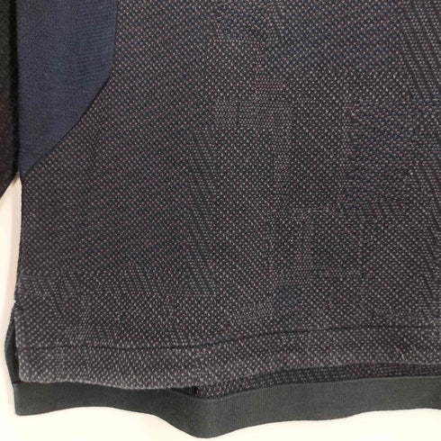 バイボレ BYBORRE WEIGHTMAP SWEATER パッチワークウェイトマップセーター メンズ import:L