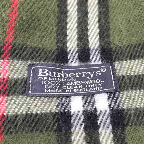 バーバリーズ BURBERRYS ラムウール ノバチェック マフラー レディース
