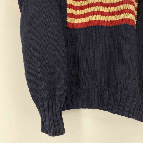 ポロバイラルフローレン Polo by RALPH LAUREN 星条旗コットンニット ナイガイ メンズ JPN:L