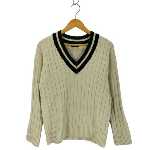 ギャップ Gap CashSoft カシミヤタッチ バーシティ ケーブルニットセーター レディース xxs