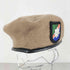 ユーエスアーミー U.S. ARMY USA VINTAGE DSCP MILITARY BERET 米軍 ベレー帽 米軍階級章 大佐ピンズ メンズ 7 1/4